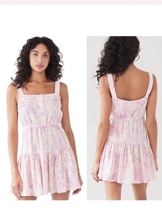 Sundress Dresses & Skirts - Sundress Marta Dress in Eyelet Tie and Dye NWT Size S